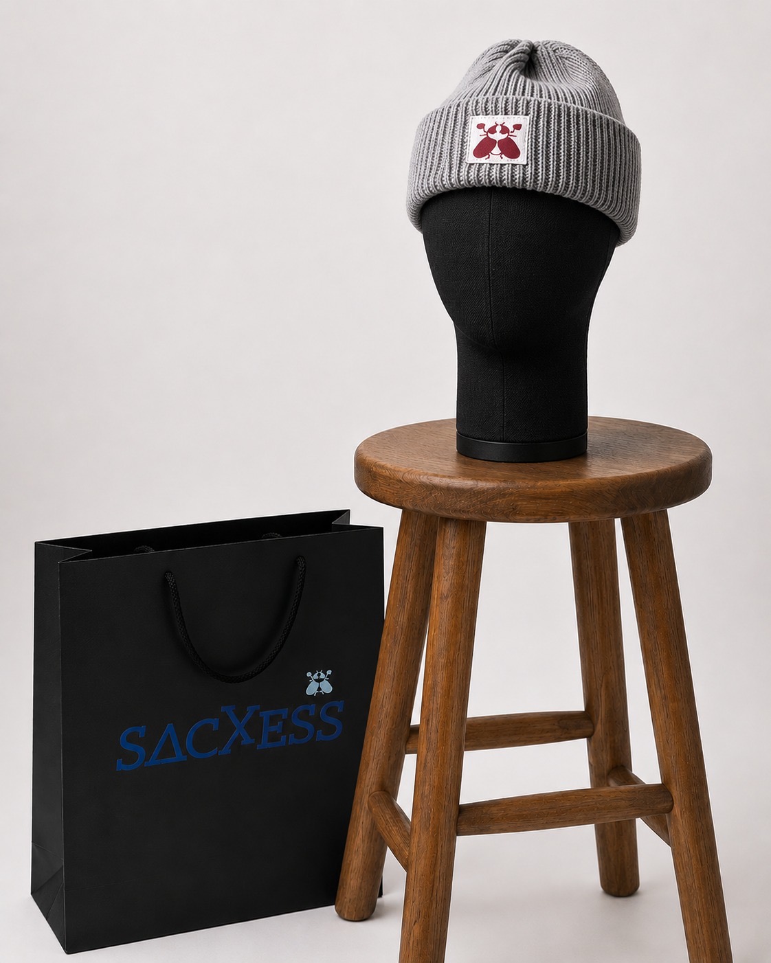 Sacxess Fisherman Beanie — Grey Melange