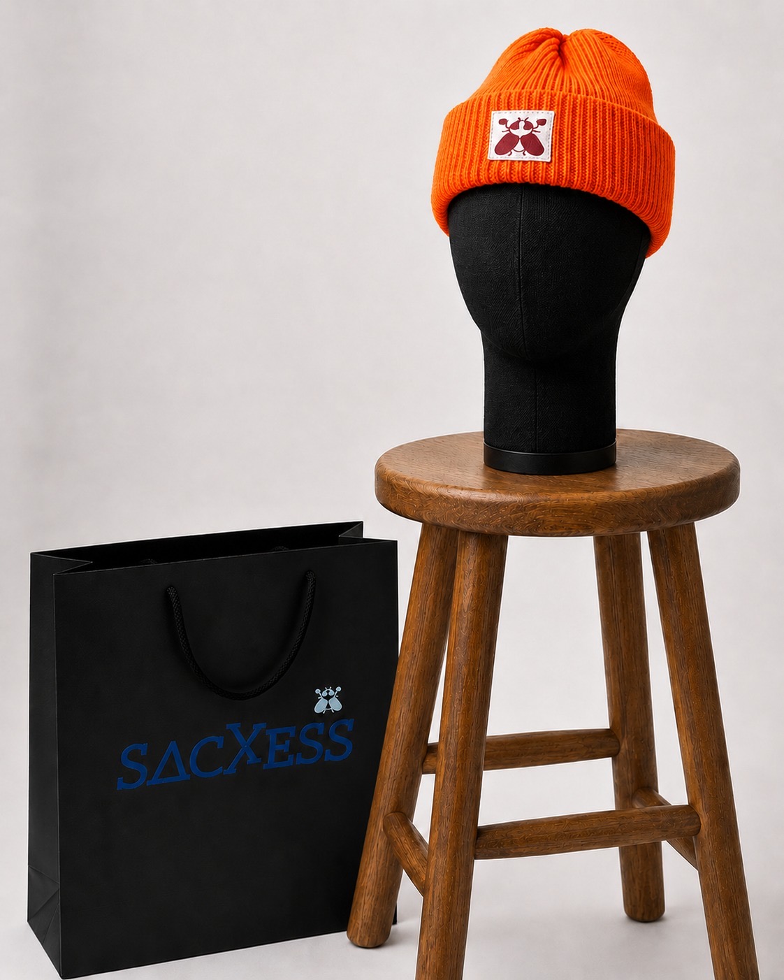 Sacxess Fisherman Beanie — Burnt Orange