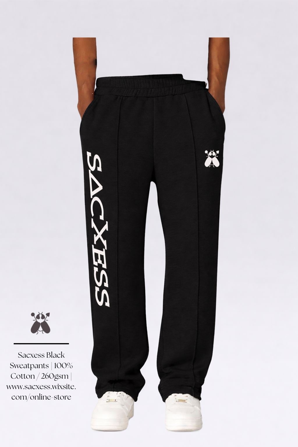 Fleece Sweatpant — Black