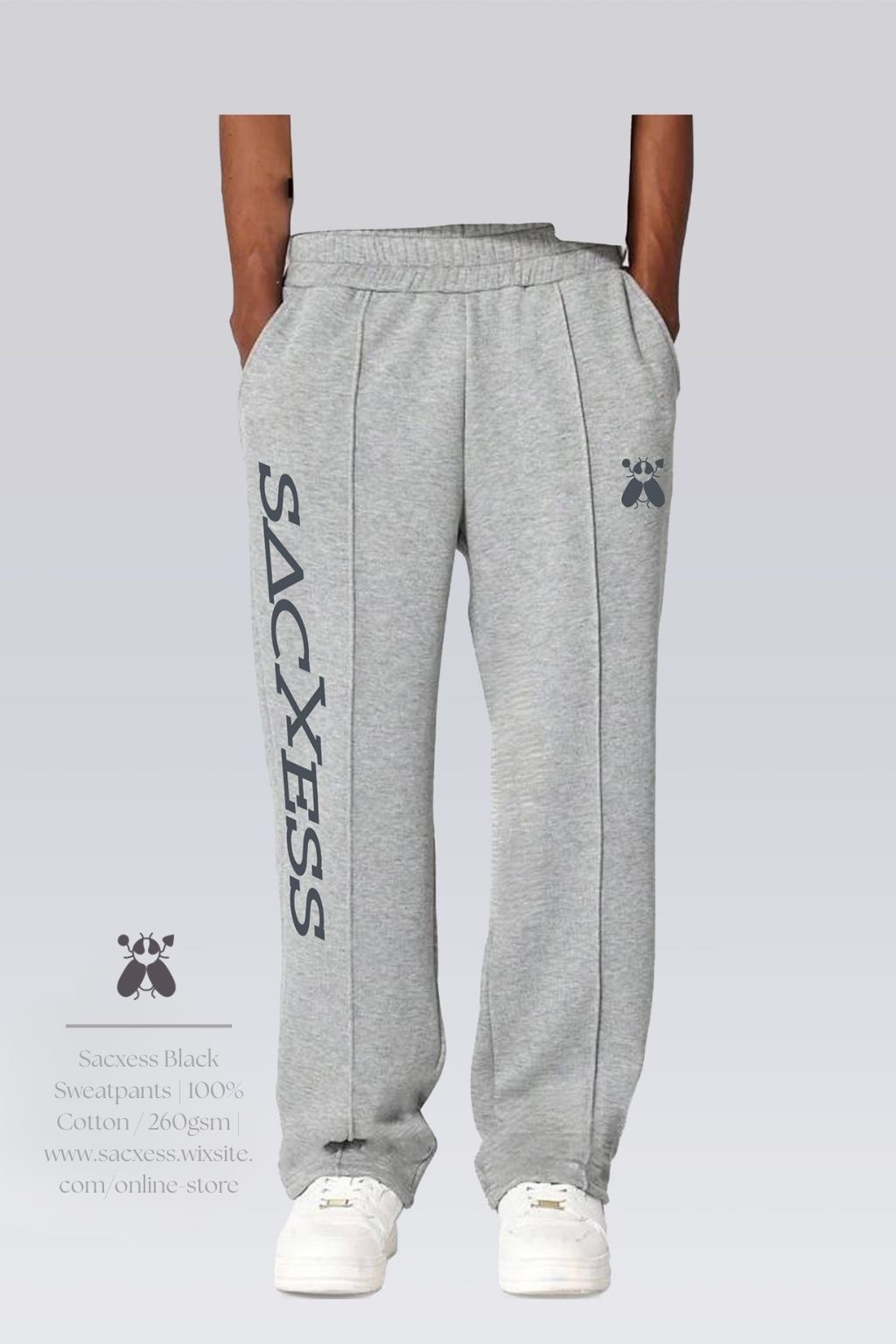 Fleece Sweatpant — Heather Grey
